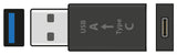 USB3.0 Type-C Socket to Type-A Plug OTG Adaptor