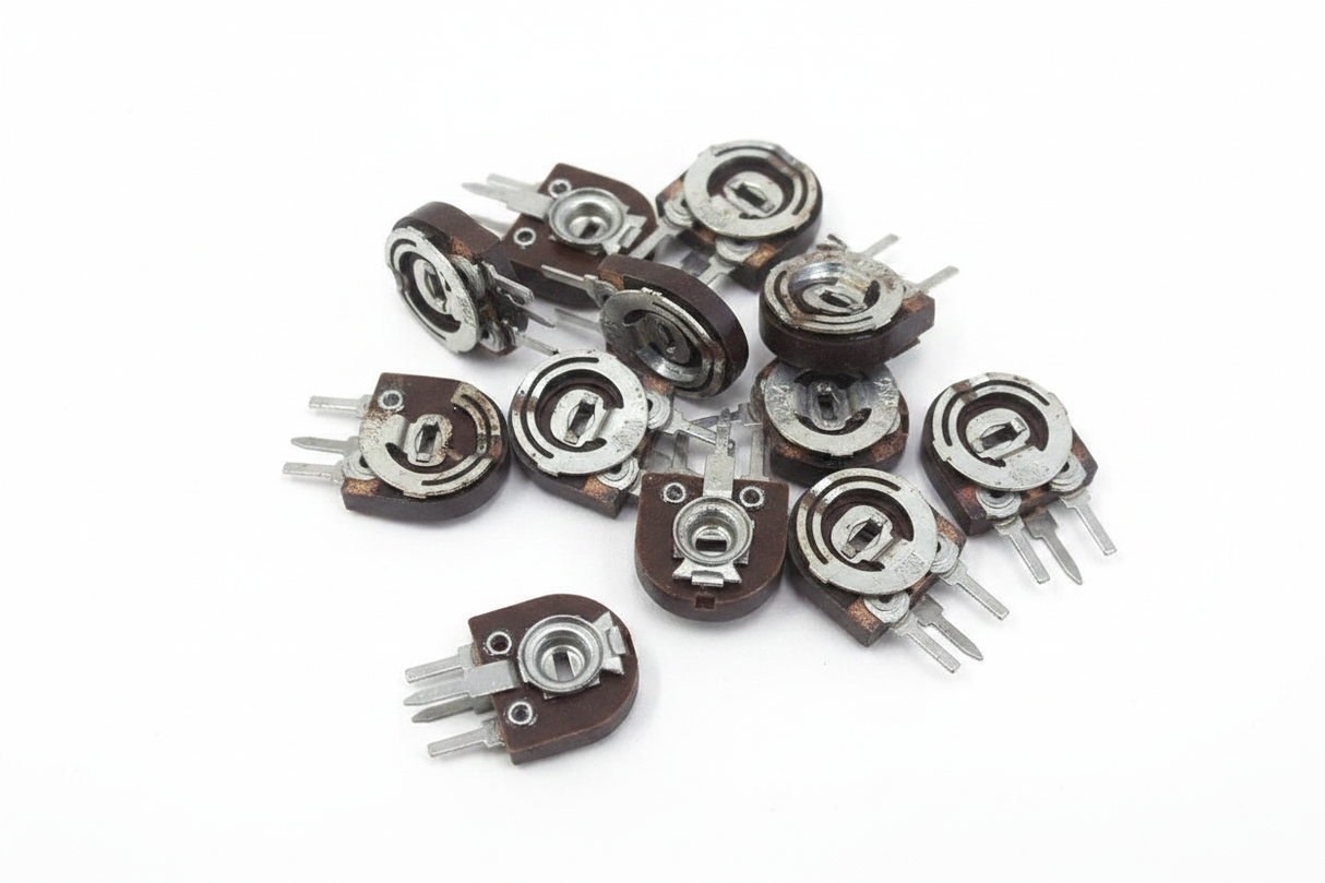Pile of Trimmer Potentiometers