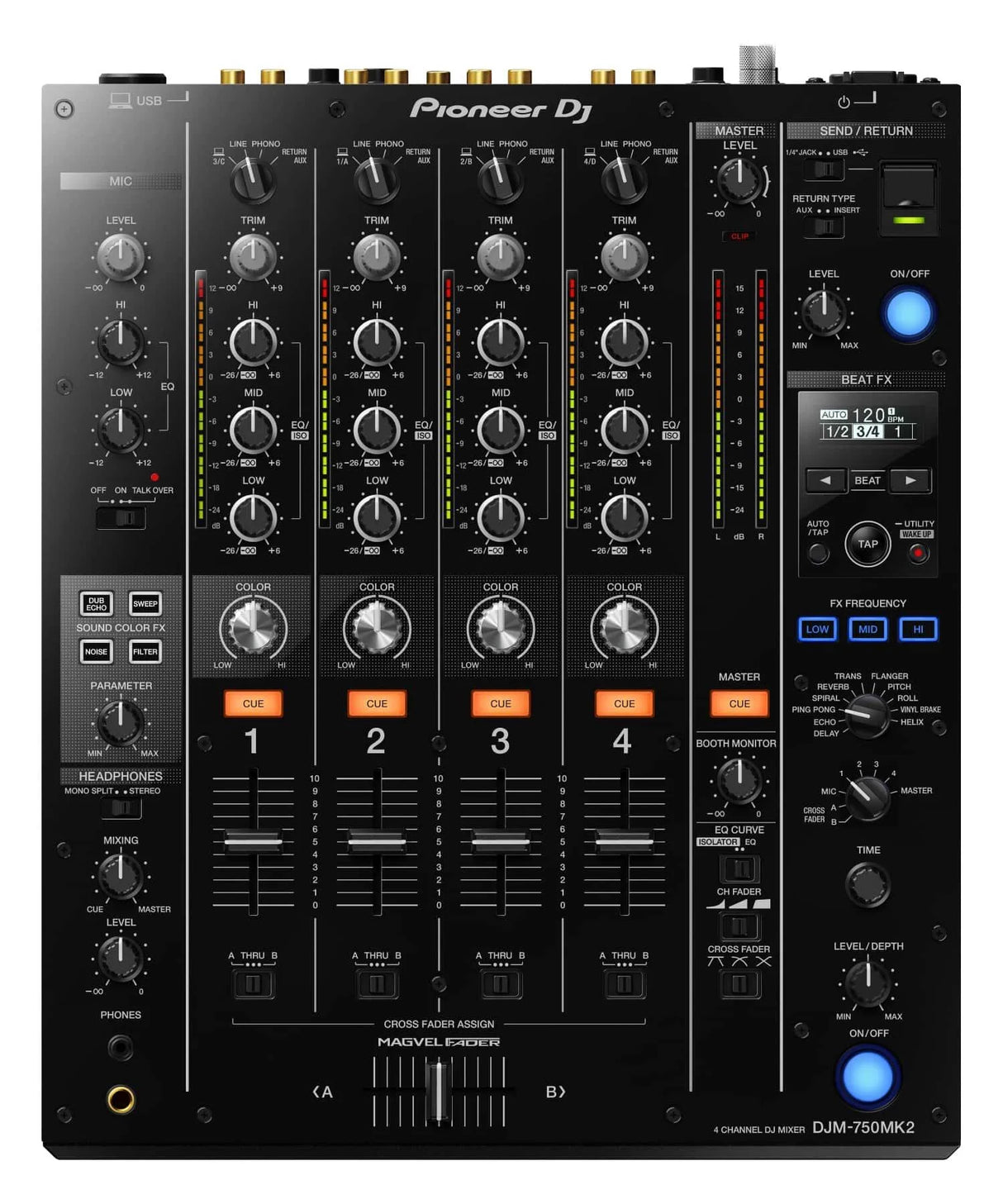 Alpha Theta CDJ-1500X & DJM-750MK2 Package