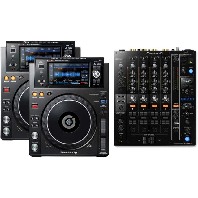 Pioneer XDJ 1000 MK2 & DJM 750 MK2 Kit