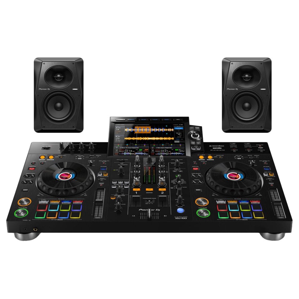 XDJ RX3 VM50 BUNDLE WITH DECKSAVER & CUE1 Headphones