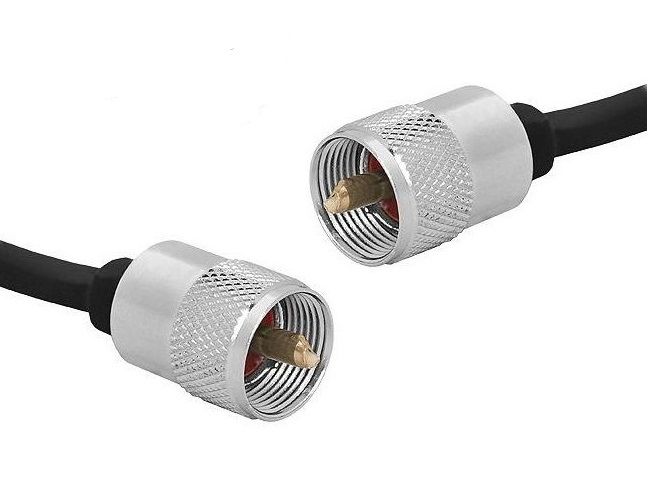 RG58 Patch Lead (PL259 to PL259) 0.5m