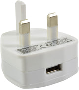 Compact USB Mains Charger 2.1A