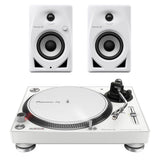 Pioneer PLX500 White & DM40D-W Speaker Kit