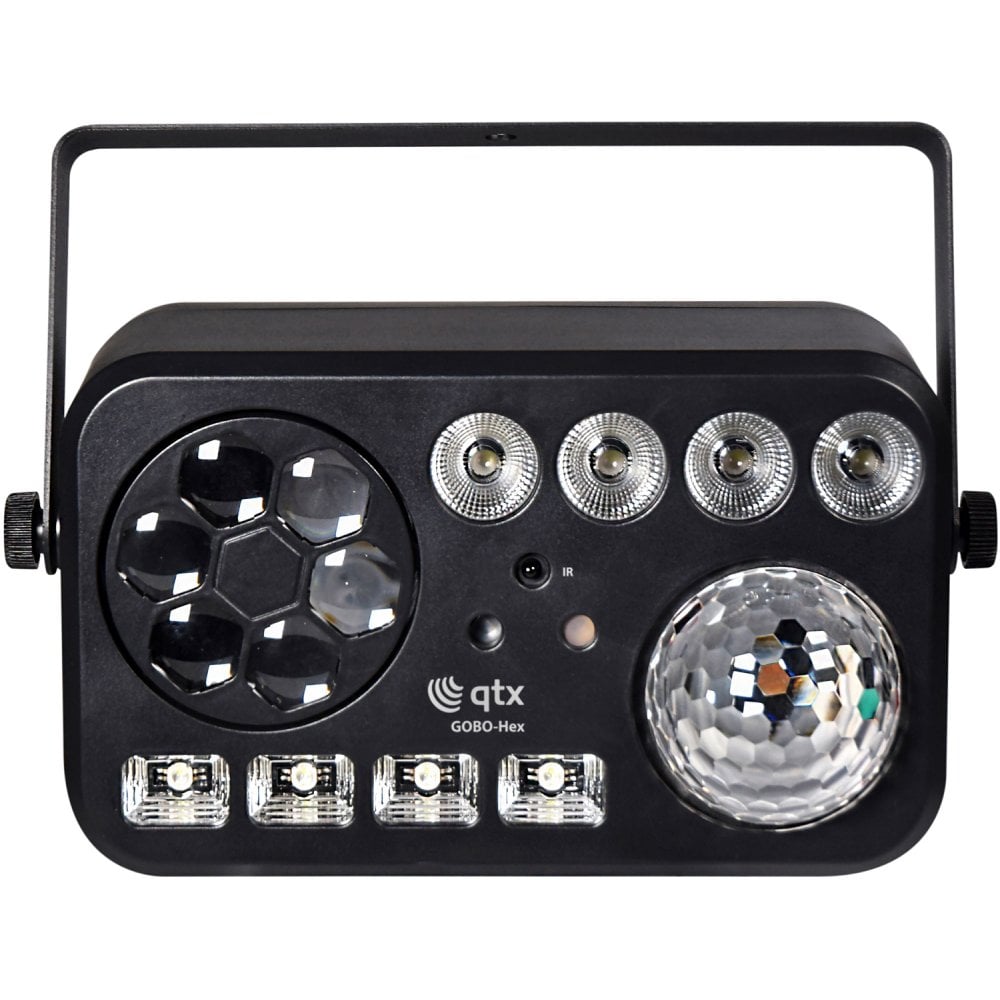 GOBO Hex: 6-in-1 LED & Laser Effect