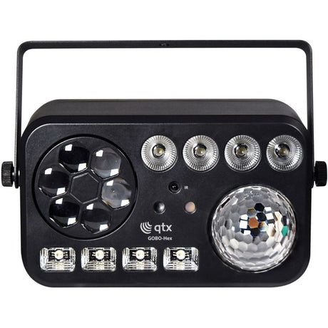 GOBO Hex: 6-in-1 LED & Laser Effect