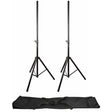 QTX Heavy Duty Speakers Stands With Carry Bag
