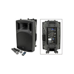 QTX QX15PA Portable PA With Bluetooth & VHF Mics