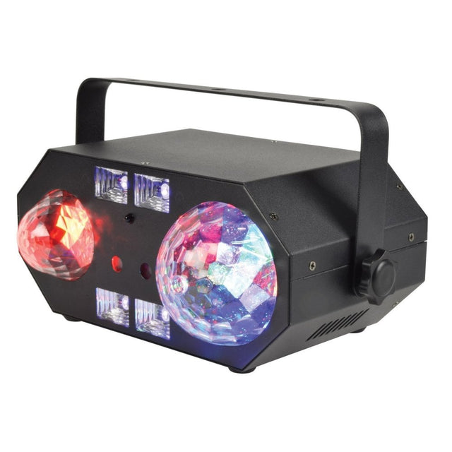 Tetra LED Moonflower + Ripple + Strobe/UV + Laser Effect