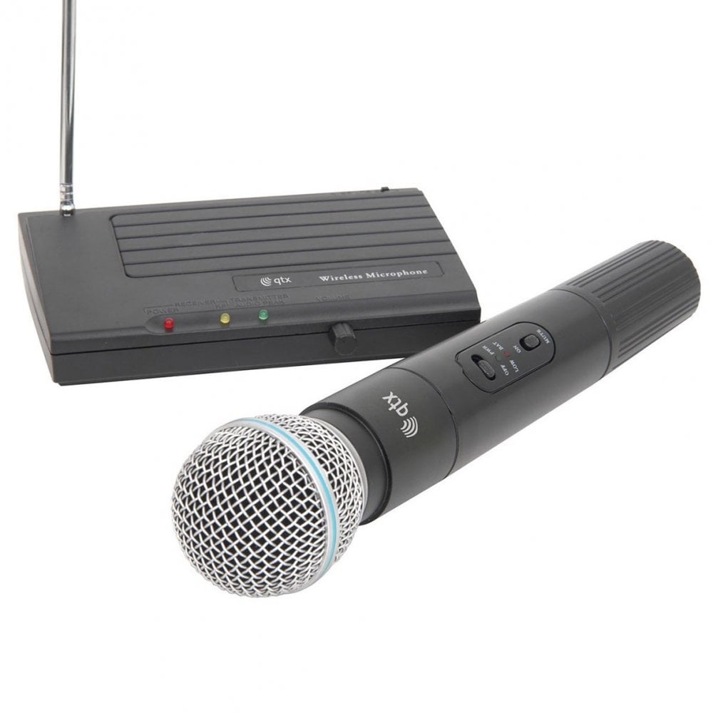 QTX VH45B wireless microphone system