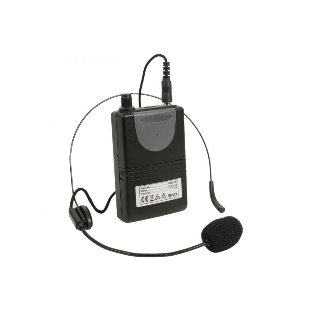 VHF Neckband and Beltpack for QR PA Units