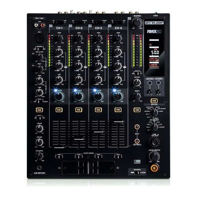 Reloop RMX-60 Digital 4-Channel Club Mixer With Effects