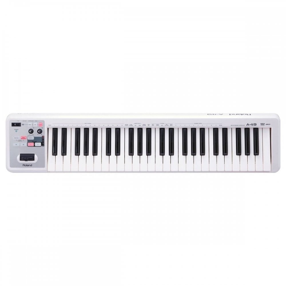 Roland A-49 Midi Keyboard Controller - White