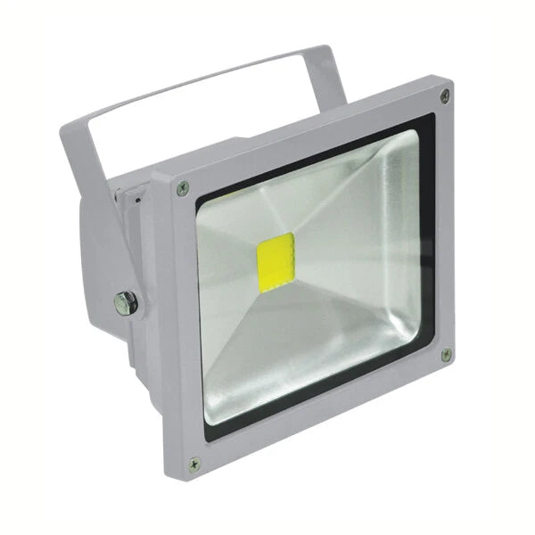 20W High Powered IP65 Warm White LED Floodlight - Outdoor Security