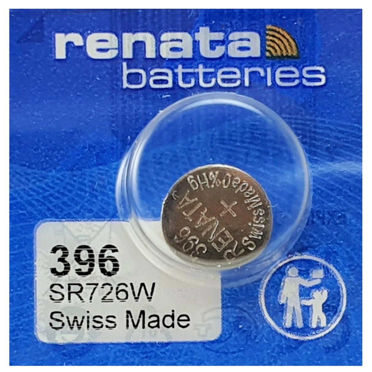 396 SR726W Watch Battery SR59 SB-AL 1.5V Silver Oxide