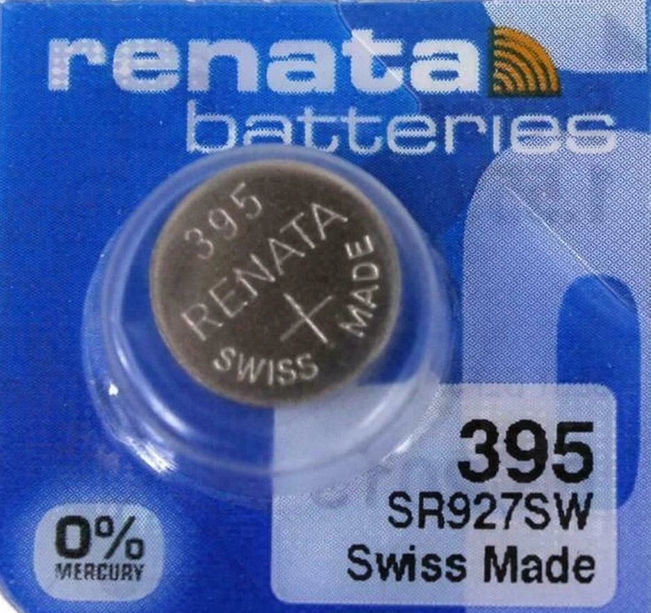 395 Watch Battery, aka SR927SW, Swiss Made
