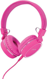 Pink Headphones With inline Microphone