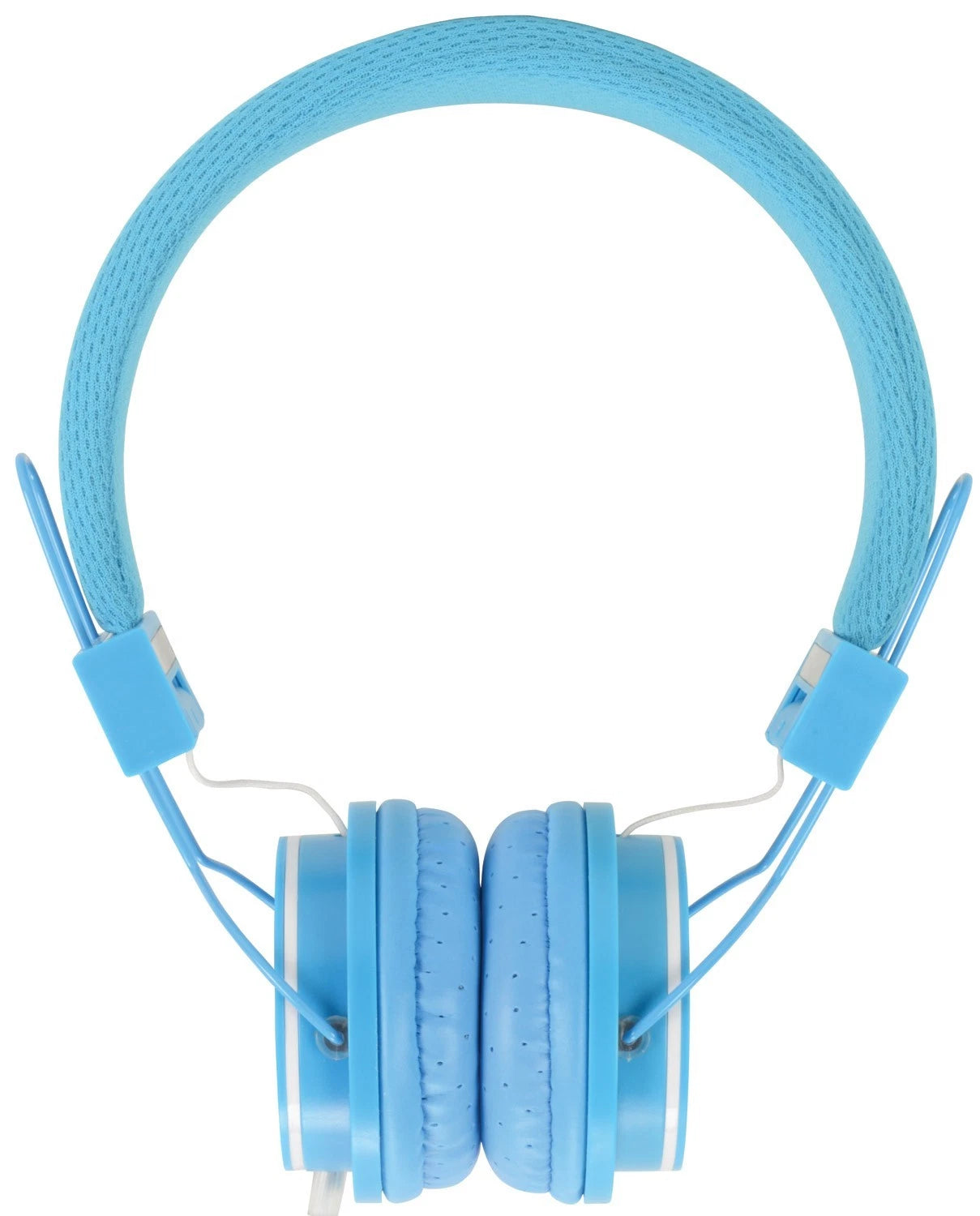 Kids Educational Adjustable Headphones with in-line Microphone, Blue
