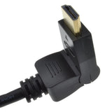 1.8M Gold 180 Degree Swivel Ended Multi Angle HDMI Cable Lead