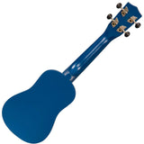 Vintage VUK15BL Soprano Ukulele - Satin Blue Finish