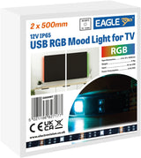 USB RGB Mood Light for TV ( 2 x 500mm)