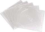 Hama Slim CD Jewel Case 1 Disc, Pack of 25, Transparent
