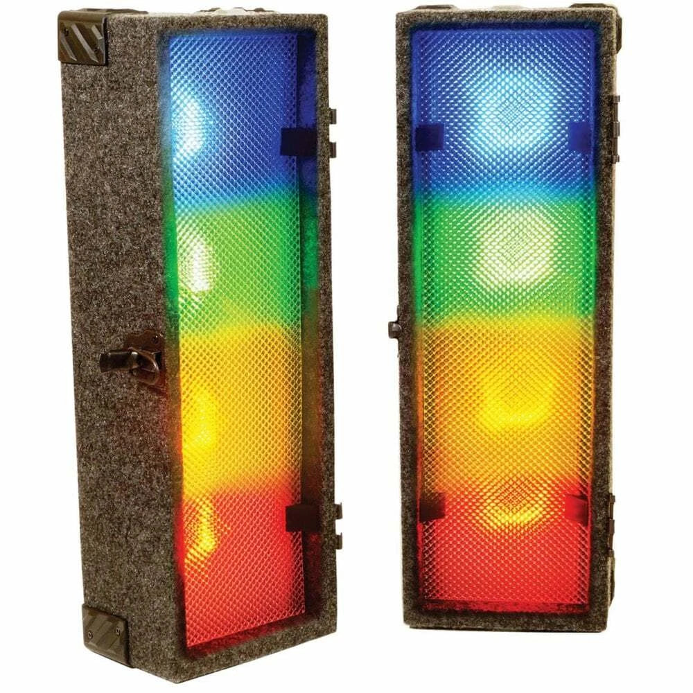 FXLab 2 x 4 Way Retro LED Light Box RGB Colour Change