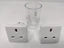 Combined European & Intercontinental Travel Adaptor Set, White