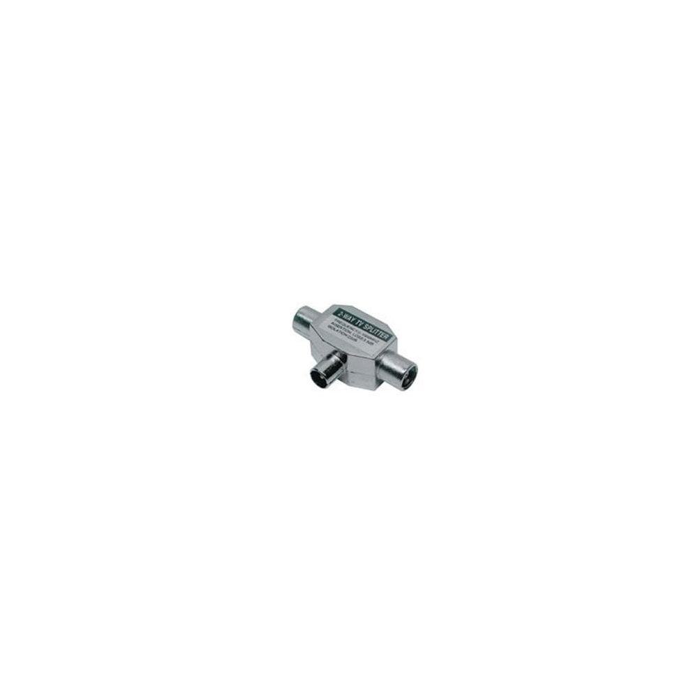 2 Way Metal TV COAX Splitter
