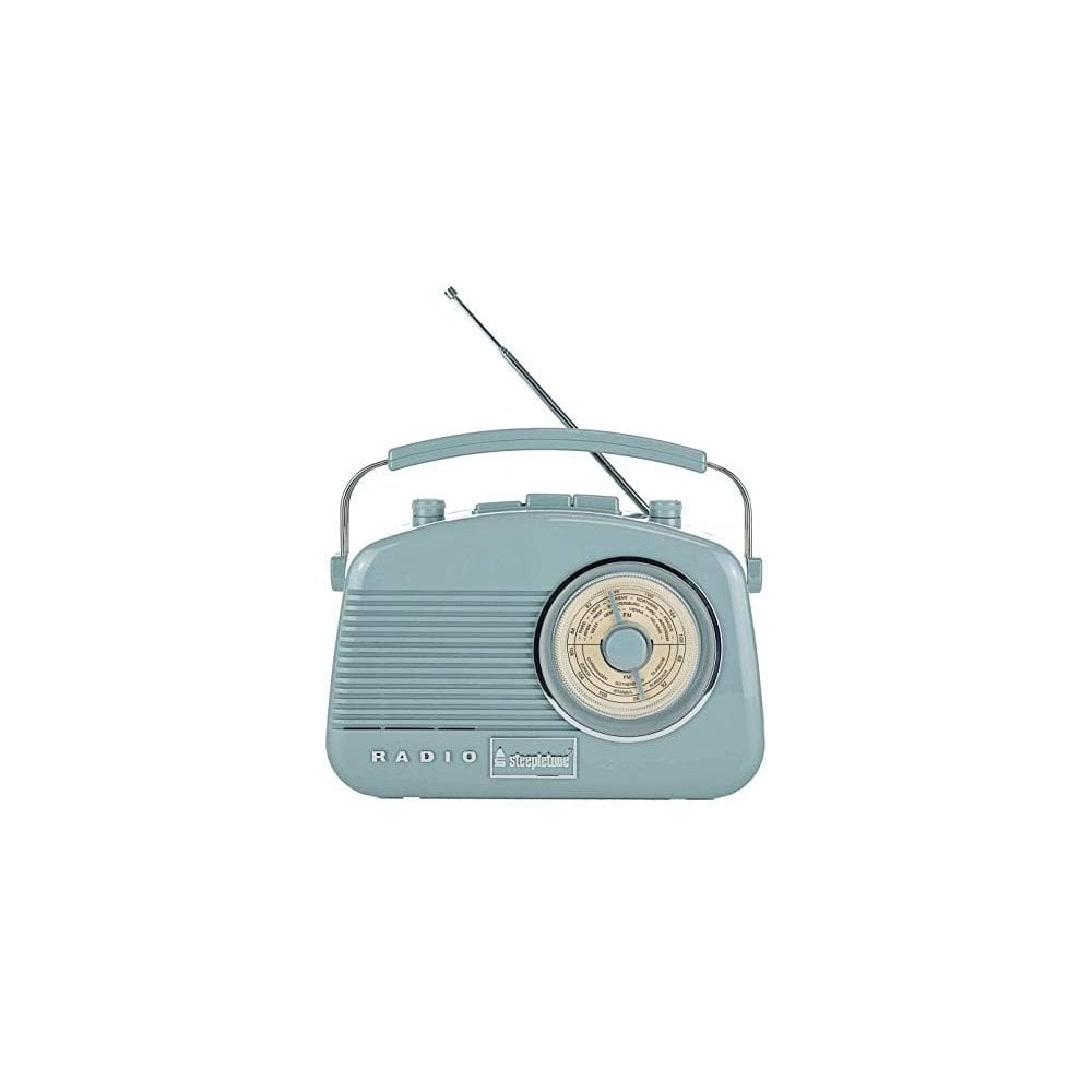 Steepletone Baby Brighton radio with bluetooth Grey