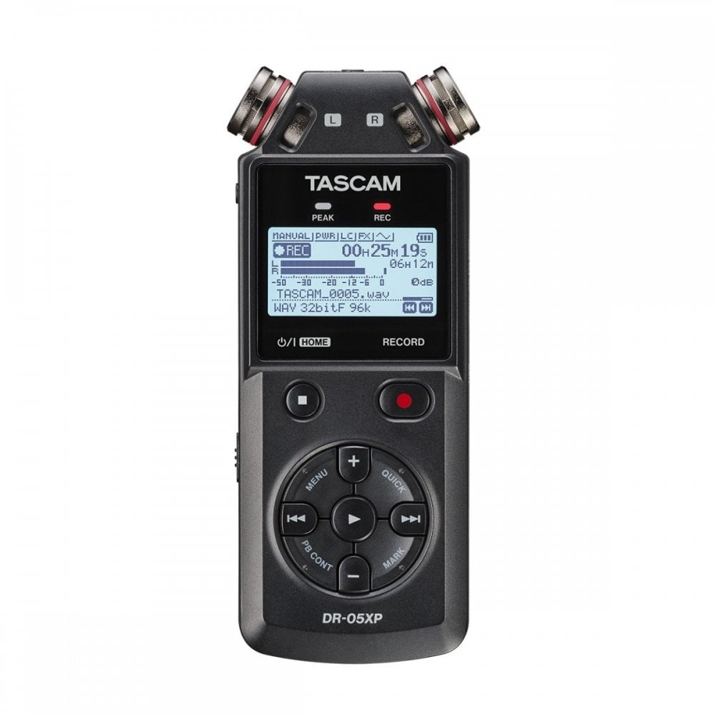 Tascam DR-05XP 32-Bit Float Portable Handheld Recorder With USB-C Audio Interface