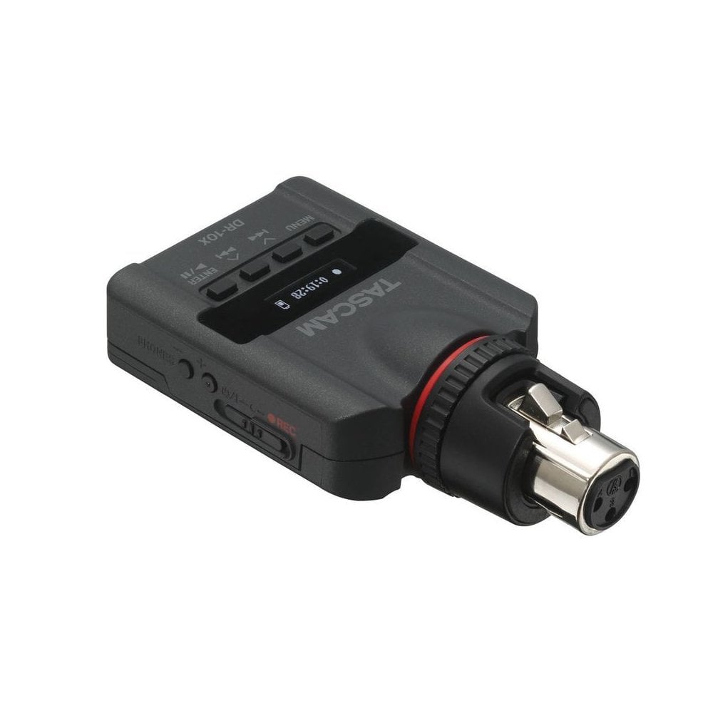 Tascam DR-10X digital recorder for XLR microphone