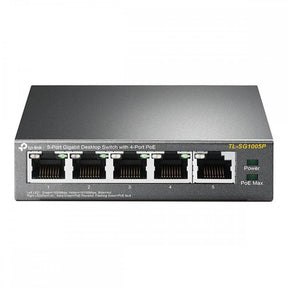 TP-Link 5-Port Gigabit Desktop PoE+ Switch TL-SG1005P