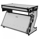 UDG Ultimate Flight Case Portable Z-Style DJ Table Plus (White)