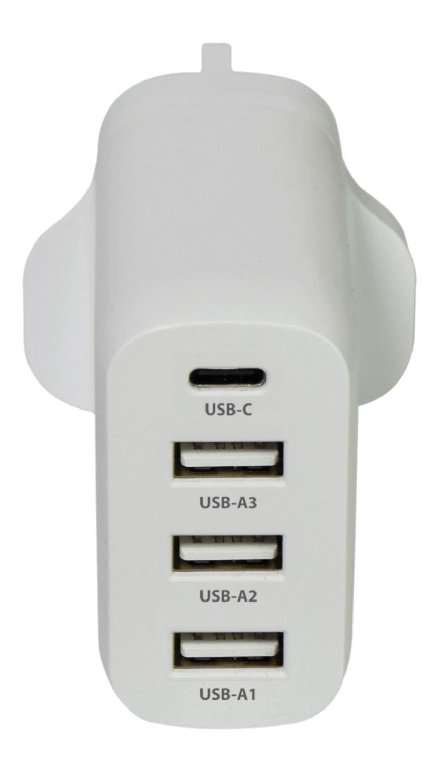 35W 3xUSB-A & USB-C Charger