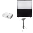DX33O 80" Projector Bundle