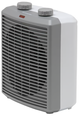 Upright Fan Heater 2kW Black/Grey