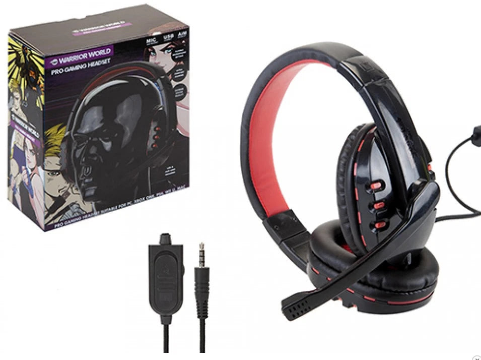 Warrior World Pro-Gaming Headset With Mic AiM Grade