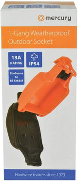 1 Gang Weatherproof Outdoor Socket