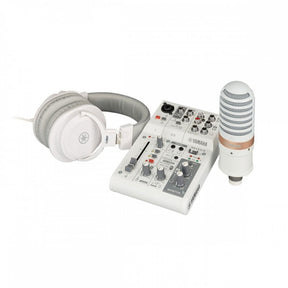 Yamaha AG03MK2 Live Streaming Pack, White
